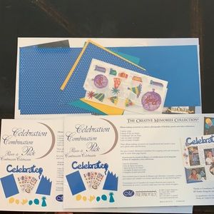 3 pkgs. Creative Memories Celebration Combo Packs